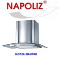 Máy hút mùi kính cong Napoliz NA-070H